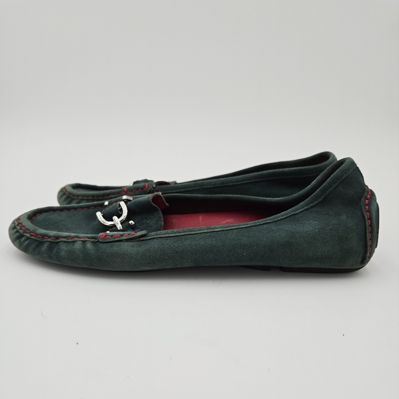 Donald J Pliner Women's Blue/Green Loafers Size 9 - Picture 2 of 10